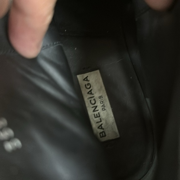 Balenciaga Chelsea boots men size 42 black with zip - Picture 5 of 10